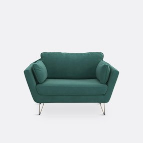 Fauteuil XL in fluweel Topim