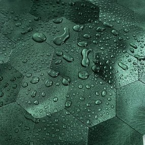 Zelfklevend Mozaïek Hexagon Aston Groen - 29.5 cm x 29.5 cm x 0.4 cm | 0.5 kg | Paneli zelfklevende steenstrips