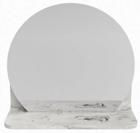 Mondiaz Spot spiegel rond Ø30cm met planchet glace