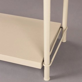 Dutchbone Iron Lage Stellingkast Beige - 126x40x96cm.