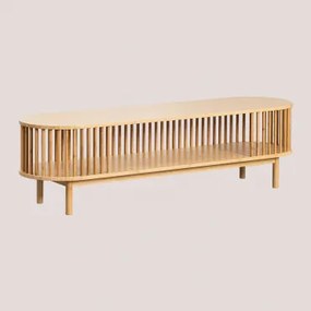Tv-meubel 150x40 Cm In Bamboe Connery Bamboe - Sklum