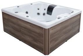 Badstuber Catania outdoor whirlpool 5-persoons wit