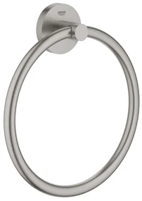 Grohe Essentials handdoekring supersteel