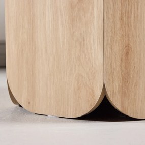 Ronde Eettafel Vijfhoekpoot Lichtgrijs - 120 X 120cm.