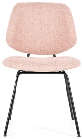 Eleonora Lynn Moderne Eetkamerstoel Roze