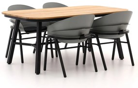 Hartman Tubb dining tuinset 185cm 5-delig verstelbaar