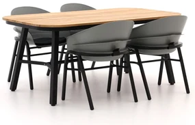 Hartman Tubb dining tuinset 185cm 5-delig verstelbaar
