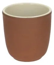 Beker kiezel, terracotta,ø 8 cm