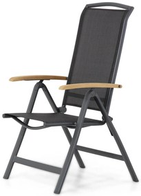 Lifestyle Garden Furniture Rosello Standenstoel Aluminium/teak Grijs