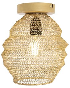 Oosterse plafondlamp goud - Nidum Bene