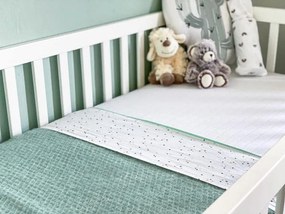 Klippan - Ledikantdeken Wol Mint Duck Egg Velvet - Groen