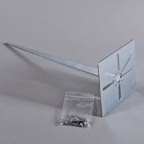 Buitenlamp antraciet 80cm IP44 - Malios met grondpin en kabelmof Modern E27 IP44 Buitenverlichting vierkant