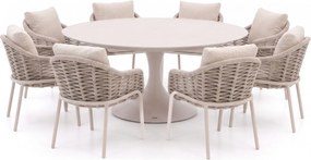 Diningset SUNS | 8 personen | Tuinset sintered stone | 9-delig | Kees Smit Tuinmeubelen