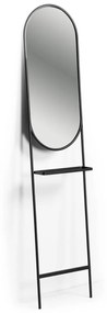 Kave Home Zelma Ovale Leun Spiegel Met Plankje - 41x184cm