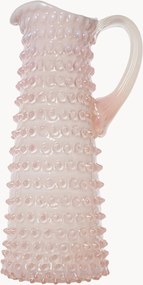 Mondgeblazen karaf Hobnail Opaline
