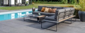 4 Seasons Outdoor Patio Loungeset  Loungeset    antraciet weerbestendig