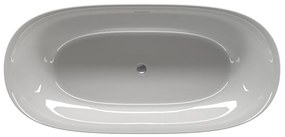 Sanigoods Trapani vrijstaand bad 170x80cm wit glans