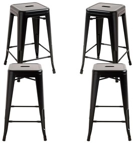 Pak 4 lage Torix krukken