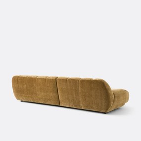 Nuria vintage ribfluwelen hoekbank links