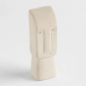 Beeldje in zandsteen Edy Beige – crème - Sklum