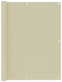 vidaXL Balkonscherm 120x500 cm oxford stof terracotta