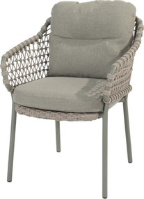 Showroommodel 4 x Jura stapelbare dining tuinstoel rope olijf 4 Seasons Outdoor