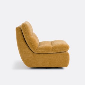 Reliëffluwelen draaifauteuil, ERABLE