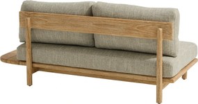 Taste by 4 Seasons Marco lounge hoekbank XL teak LoungebankLoungeset   houtkleur weerbestendig