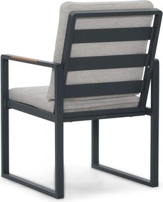 Tuinstoel Aluminium Grijs-antraciet Lifestyle Garden Furniture Alessio  antracite