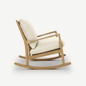 Rocking-chair 100% linnen, Dilma