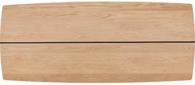 Goossens Excellent Eettafel Floyd, Semi rechthoekig 240 x 100 cm met split