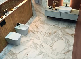 Jabo Roma Stone Carrara Oro vloertegel 80x80cm gerectificeerd