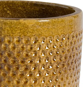 Bloempot in terracotta met emailØ33 cm, Lulita