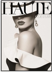 Ingelijste poster Couture 7