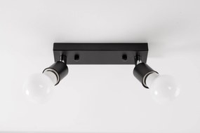 Plafondlamp Spotlight Plafon Zwart APP696-2C