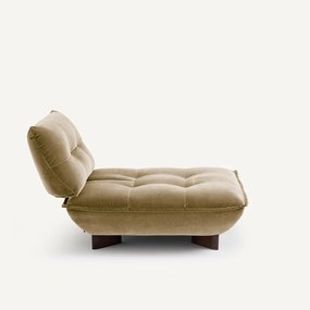 Modulaire fauteuil in fluweel, KAORI