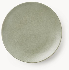 Handgemaakte dinerborden Nordic Marsh, 4 stuks