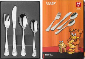 ZWILLING Teddy Kinderbestekset, 4-delig - Teddy - ZWILLING