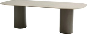 Bosco dining tuintafel 240x105xH75 cm keramiek sabbia panna terre Taste 4SO