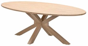 Garden Impressions Alora tuinset 7-delig - Tamako tuintafel ovaal 220x115 cm