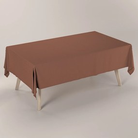 Dekoria Rechthoekig tafelkleed, bruin, 130 x 130 cm