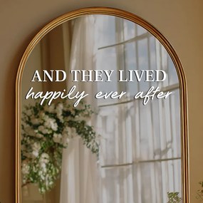 Spiegelsticker S14 – And they lived happily ever after