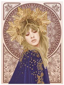 Ilustratie Stevie Nicks Mucha, Retrodrome