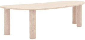 Goossens Eettafel Stone, Organisch 270 x 120 cm