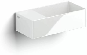 Clou New Flush 3 keramische fontein 35cm zonder kraangat links wit glans