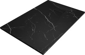 Mexen Hugo rechthoekige SMC douchebak 120 x 90 cm, zwarte steen - 42759012