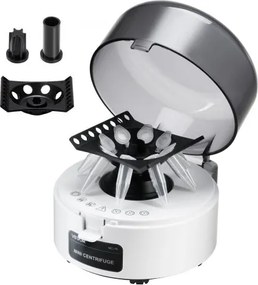 VEVOR Mini Centrifuge Machine 3013 xg RCF Elektrische Laboratorium Centrifuge Machine met 2 in 1 Rotor voor 0,2/1,5/2 ml Buiscapaciteit, Vaste Snelheid 7000 rpm, Laag Geluidsniveau voor Laboratorium Experimenten