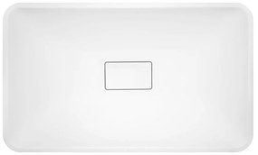 Sanigoods Layla waskom solid surface 60x36cm wit mat