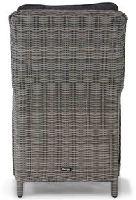 Tuinset 4 personen 160 cm Wicker Grijs Garden Collections Windsor/Weston
