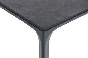 Tuinset 4 personen 90 cm Aluminium/textileen Grijs Lifestyle Garden Furniture Rome/Cesar